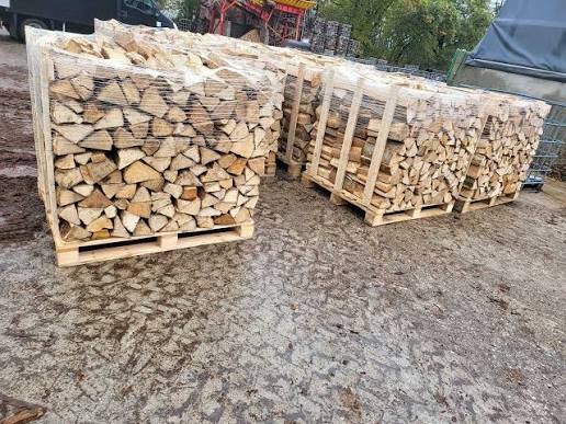 palette-bois-de-chauffage- 50cm Palette de 1 st de bois de chauffage 50 cm - sec et prêt à l'emploi.