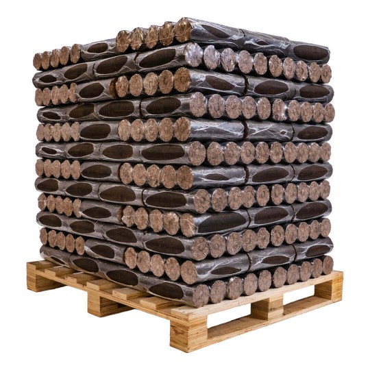 Palette complète bûches de nuit- 480 bûches (96 paquets de 5)